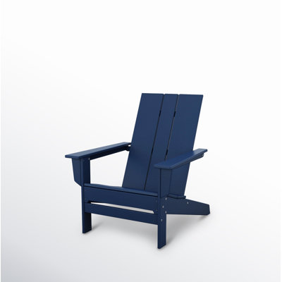 Erlene 30.7'' W High-Density Polyethylene Adirondack Chair