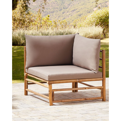 CERRETO Wood Outdoor Lounge Chair