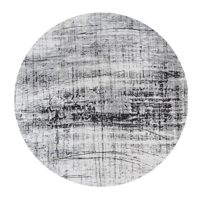 Mad Men Griff Metro Black&White Recycled P.E.T Area Rug