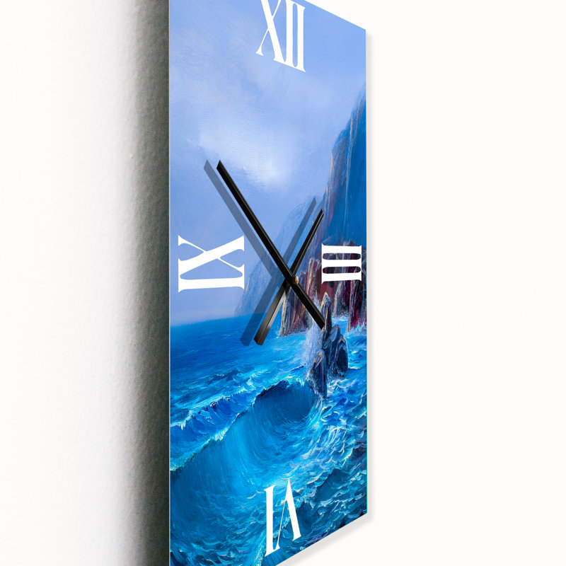 Horloge murale Morning on Sea, Grand