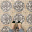 Carreau de porcelaine à motif de murs et de planchers 7,88 "x 7,88" Caprice Series