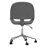 Martha Stewart Tyla Upholstered Armless Swivel Home Office Chair-89798280-89812398