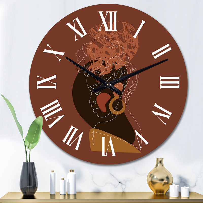 Horloge murale surdimensionnée, Grand