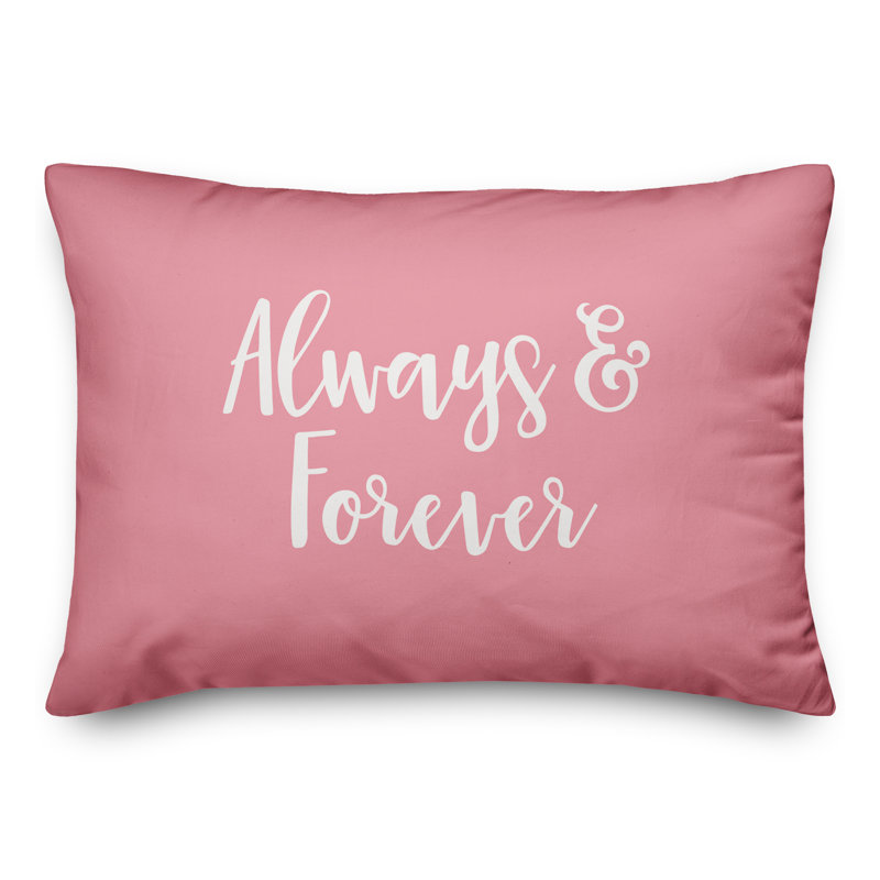  Coussin Always & Forever, Rose