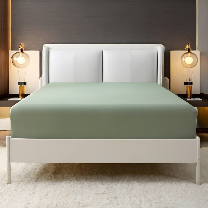 Drap-housse en microfibre ultra douce Solayne 1800 Series, Vert, Drap-housse pour taille de lit double