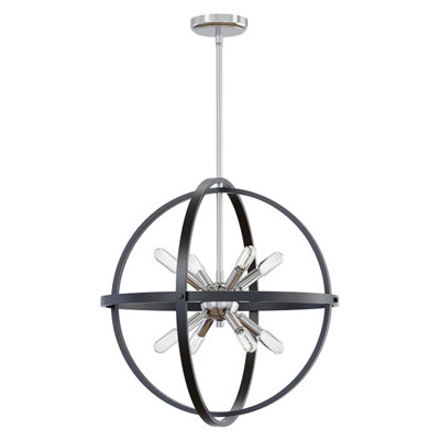 Renfro 8-Light 20.5” Wide Sphere Pendant Chandelier