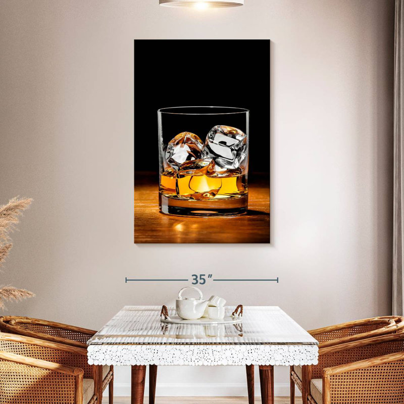 Yarlin Spotlight On Whiskey, 48" H x 32" W