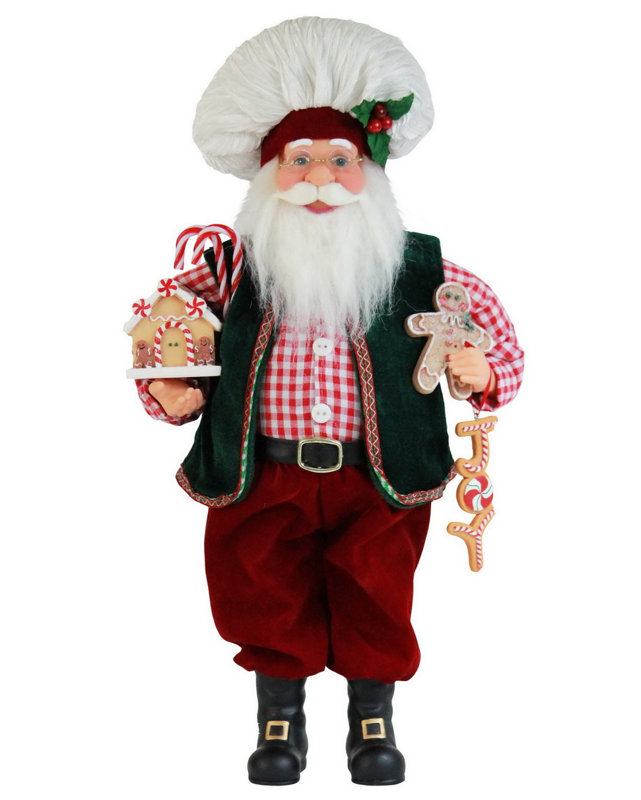 Figurine de père noël pain d'épice