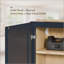 Armoire murale durable bleu marine avec 2 tablettes réglables pour le rangement dans la cuisine, la salle de bain et le garage