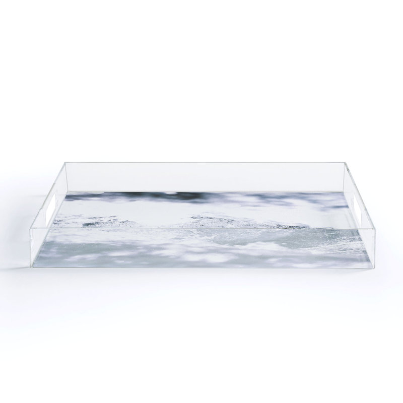 Plateau de table basse Troy, H 1,75 po x l 15,5 po x L 12 po