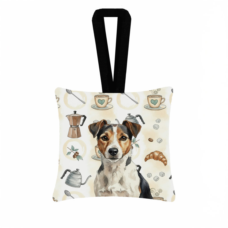 Décoration tricolore Russell Terrier Coffee Bar, Russell Terrier Tricolor