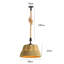 New Fairfield 1 - Light Hemp Rope Single Pendant