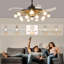 Ventilateur de plafond avec 16 lumières Cevilla-165269121