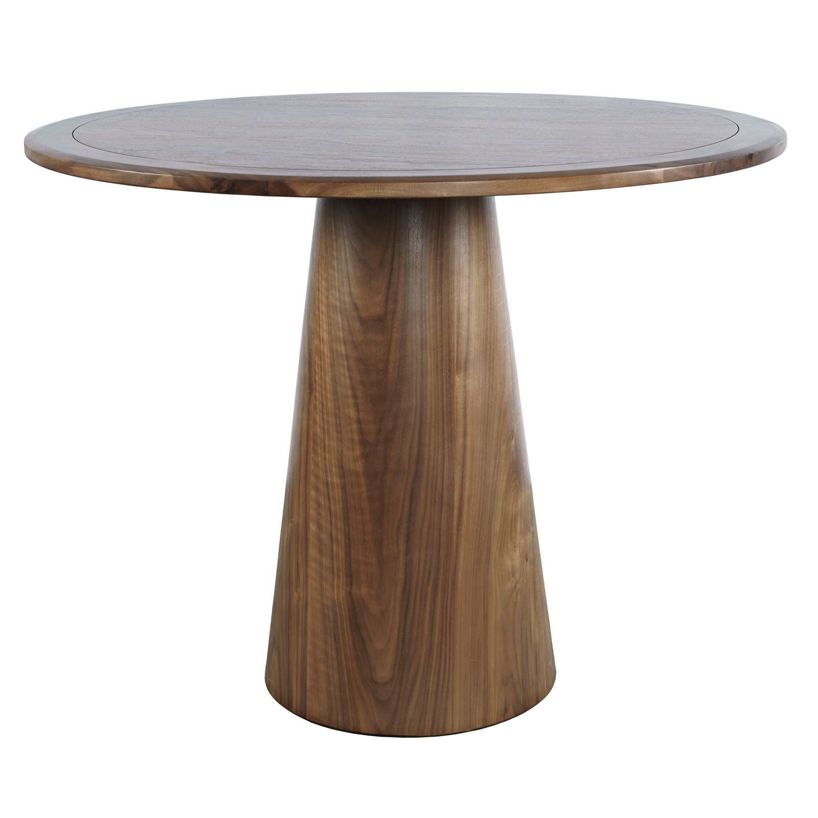 Darlington Acacia Dining Table, Brown, 36" H x 45" W x 45" D