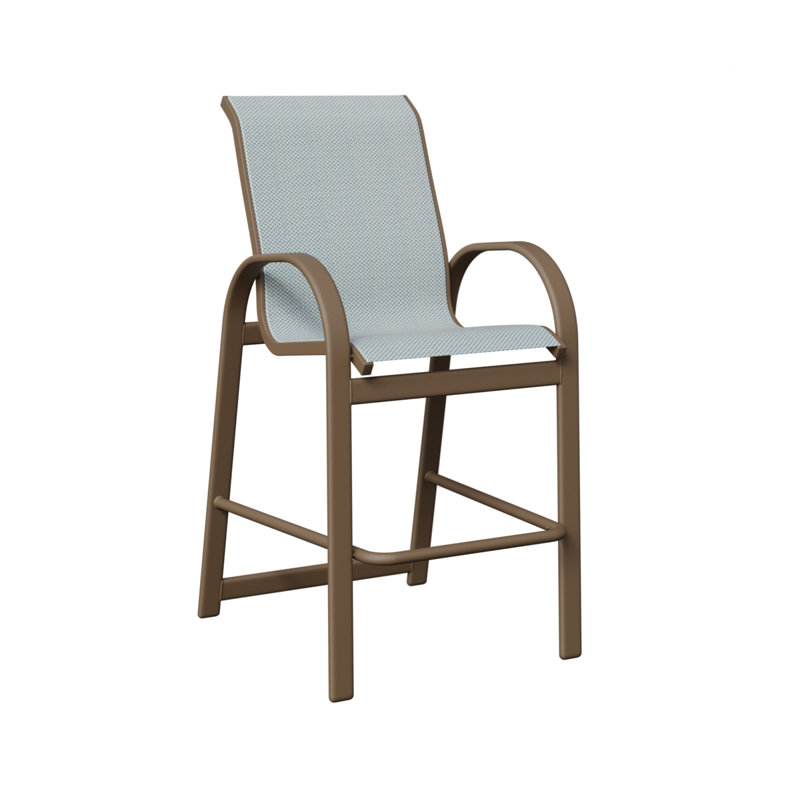 Fauteuil de bar berlinois Berlin Gardens, Argile, Interlock Calypso
