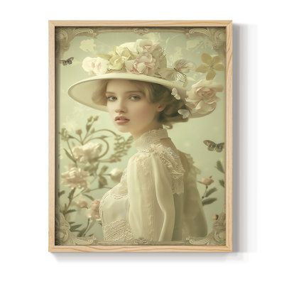 Reproduction encadrée WOMEN Series CCCCLXVI - bois massif