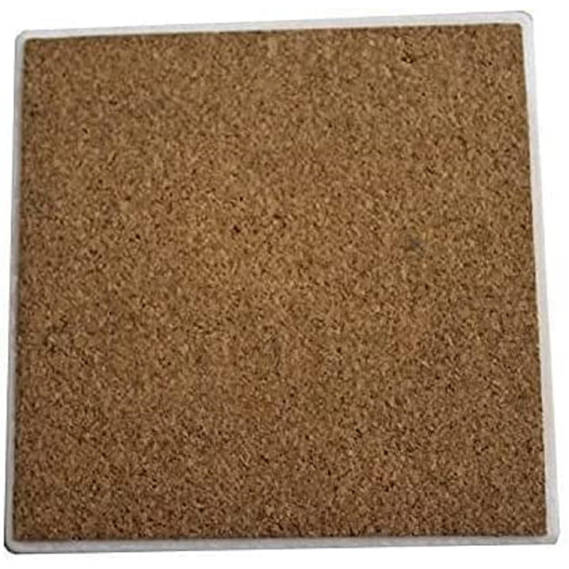 Hashrat Resin Square 4 Piece Trivet Set