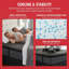 Matelas hybride en mousse viscoélastique gélifiée 13 pouces avec ressorts ensachés et support de bord pour soulager la pression - Plusieurs tailles disponibles-884778640-874112371