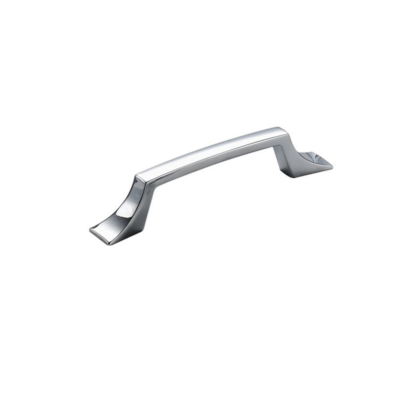 Poignée arche 3 3/4" center to center, Chrome poli