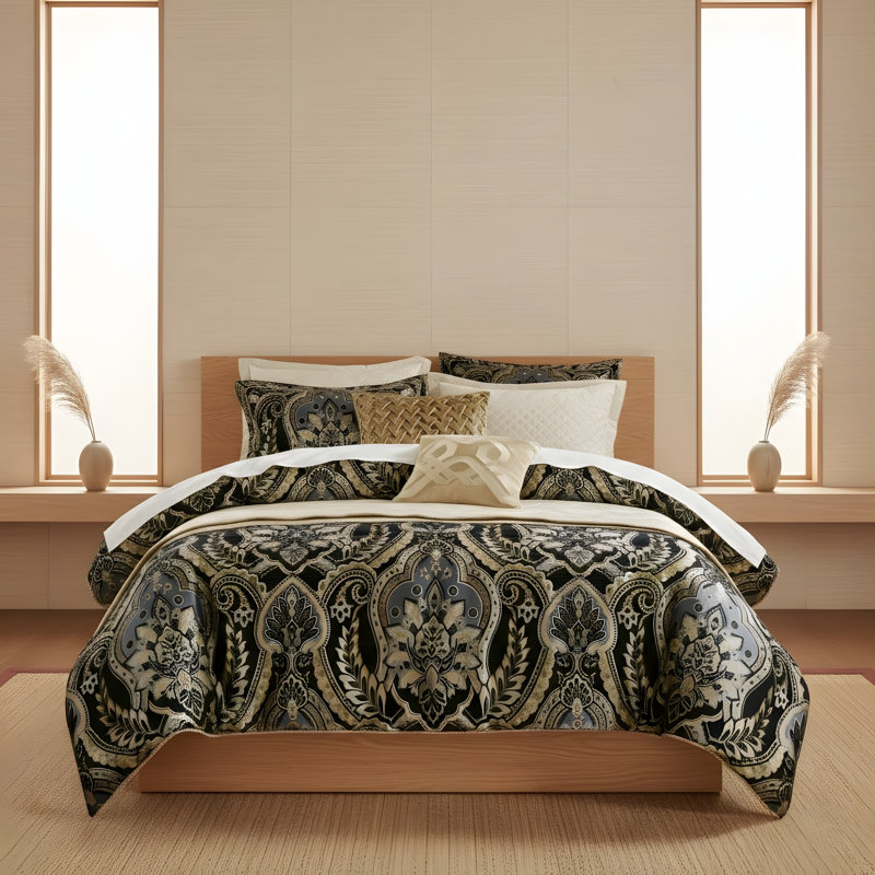 4 PCS King Comforter Set