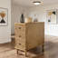 Tables de chevet en bois massif peu encombrantes avec rangement, design rétro pour la maison