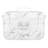 C'est La Vie Makeup Carry Case with Adjustable Divider Portable Vanity Organizer with Shoulder Strap