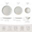 12 Piece Dinnerware Sets, Dish Sets for 4-1837440812