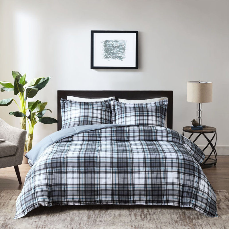 King/ King Comforter With Microbial Finish, 3M Protected , King, Fluffy Texture
