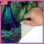 Colourful Peacock Trio Bath Mat-129638024