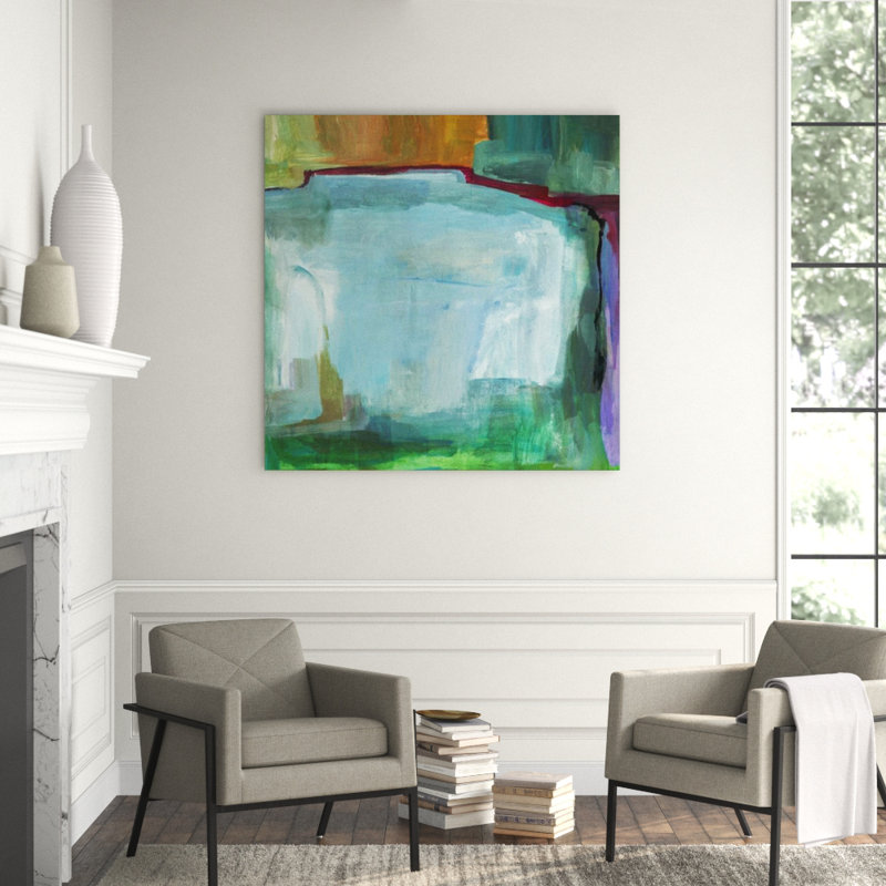 Entangle IV Painting by Barclay Butera, Outdoor, 54" H x 54" W
