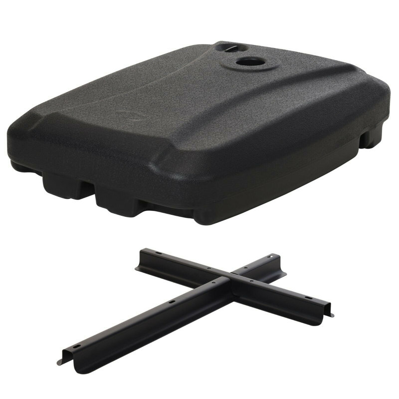 Hamar 8kg Plastic Free Standing Umbrella Base with Wheels
