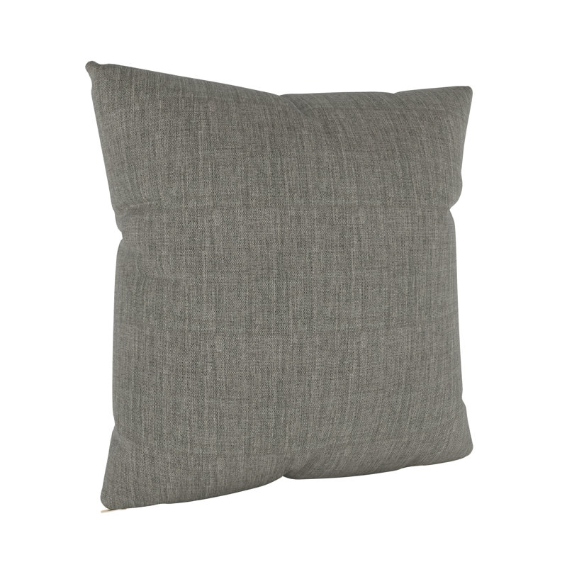 Coussin intérieur / extérieur Beleno, Gris/vert