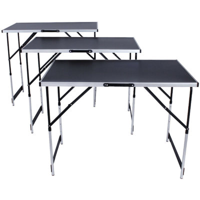 Klappbarer Campingtisch Aerynn aus Aluminium