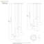 Ensemble de 5 luminaires suspendus Kloud-1394239499-1379982751-1379982740