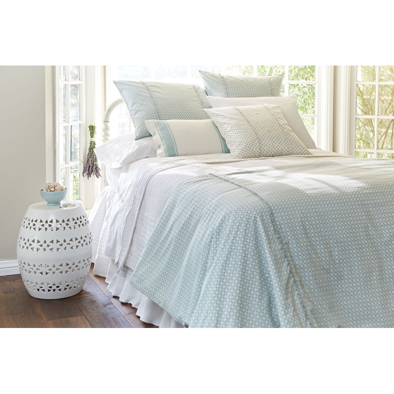 Charleston Duvet Cover, Twin Duvet Cover, Aqua
