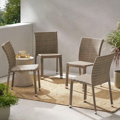 Chaise en rotin LARACHE
