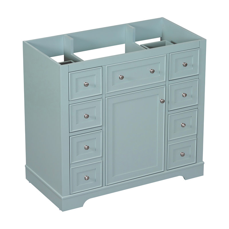 Base de meuble-lavabo simple Muriah, Vert