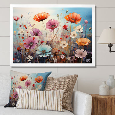 Symphonie florale sauvage, pointillisme