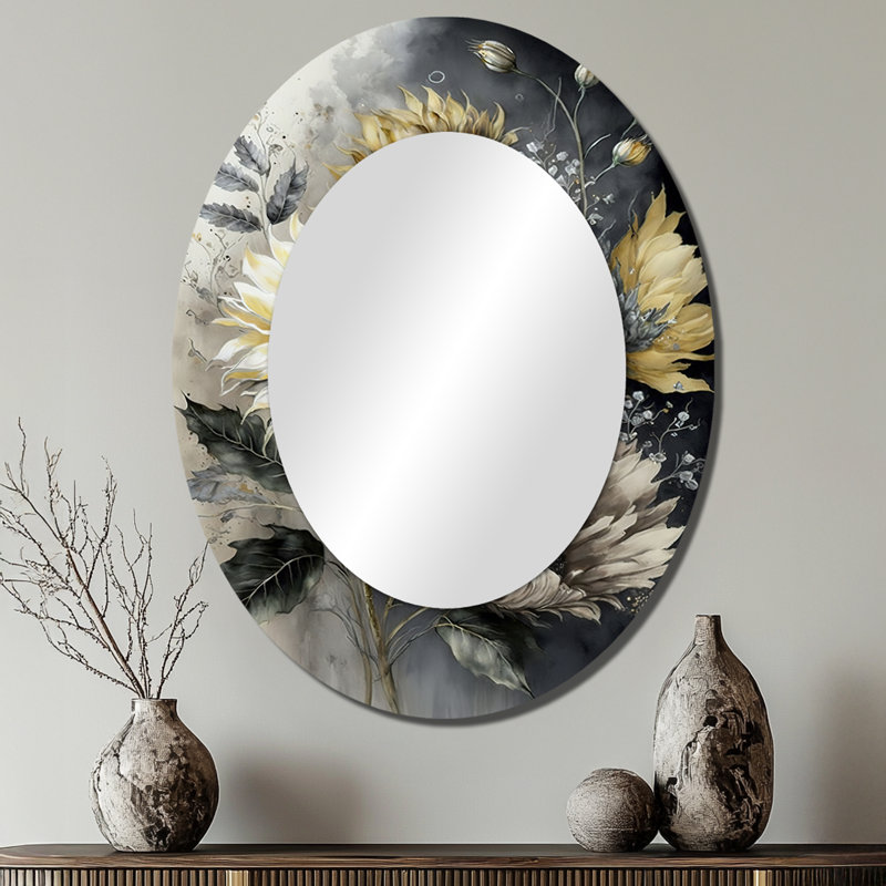 Miroir mural blanc, 40 po x 30 po