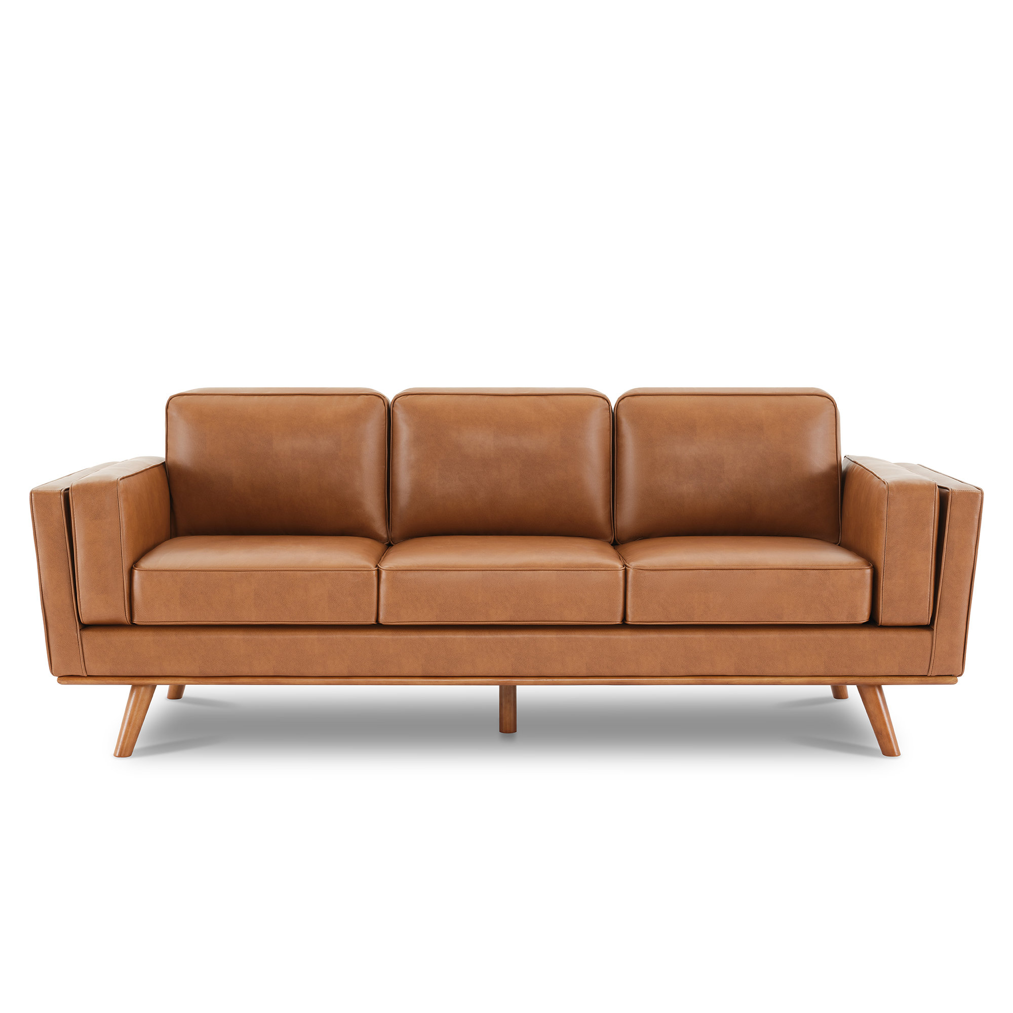 Reeves Vegan Leather Sofa - Thumbnail 2