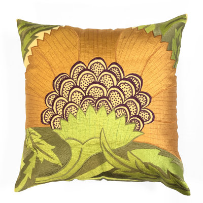 Housse et insert de coussin carré Pollen