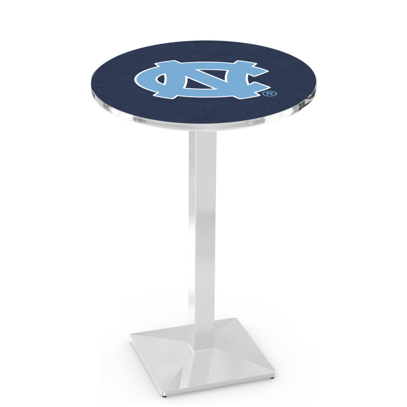 Table bistro NCAA 36 ", Chrome, Université de Caroline du Nord