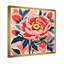 Pivoine rose et verte dans un style matisse - art mural pivoine-1360527758-1360527757