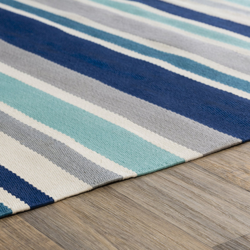 Arianah Striped Indoor / Outdoor Rug, Rectangle 2' x 3'