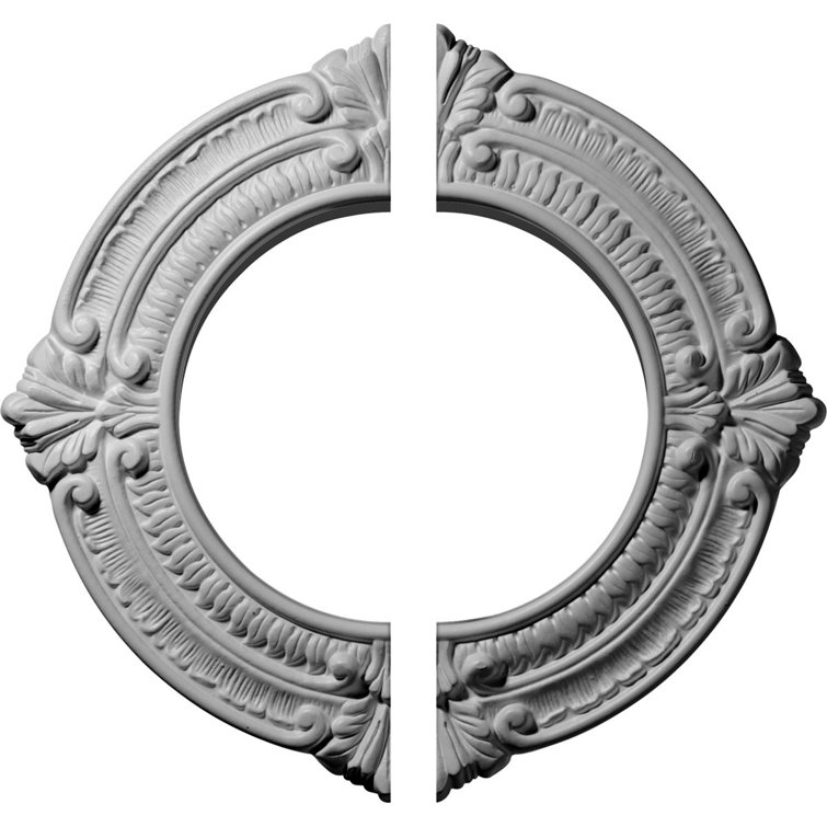 Benson 11.13" H x 11.13" W x 0.6" D Ceiling Medallion