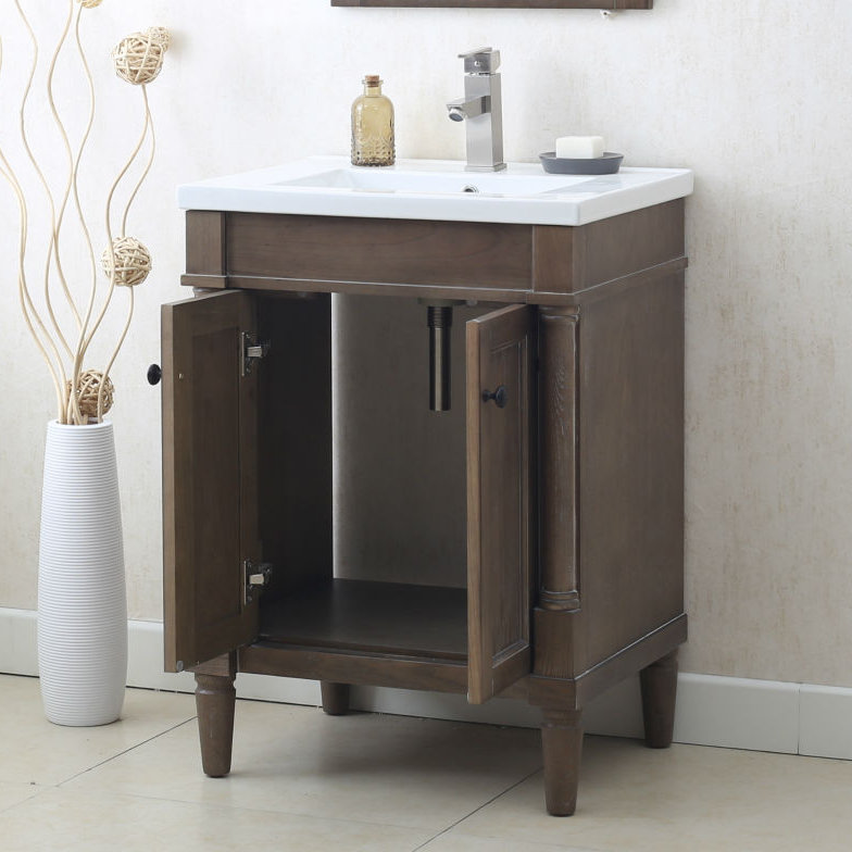 Ensemble de meuble-lavabo simple 24 po Silvana