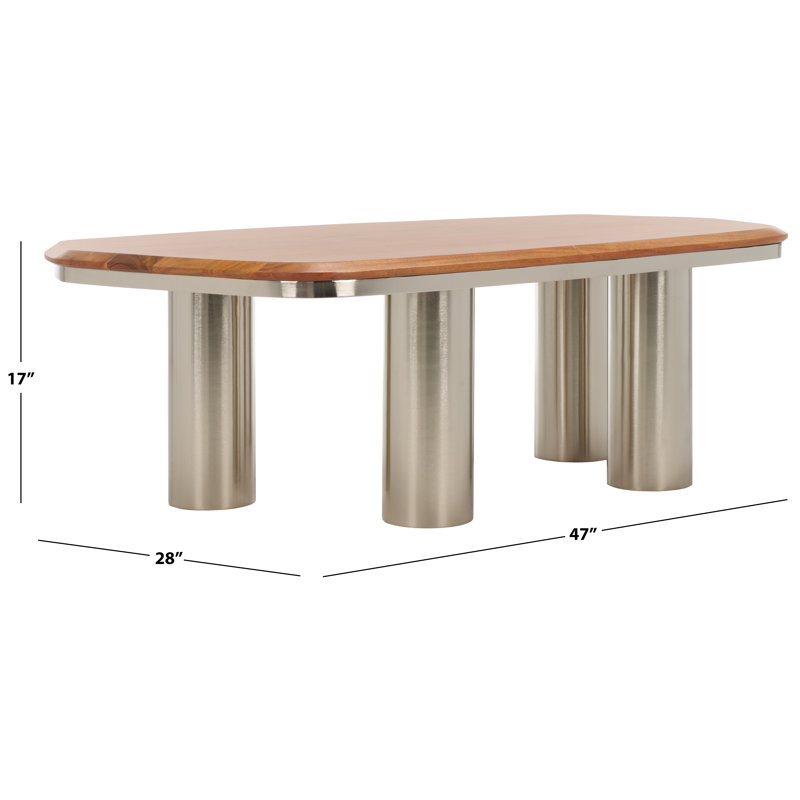 Craginorne Solid Wood Top Single Coffee Table