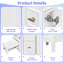 Meuble-lavabo unique 24 po avec comptoir en céramique-65205042-65205044