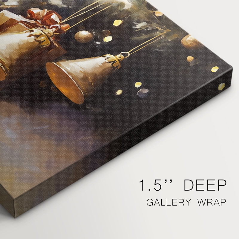 Christmas Holiday Art - Gallery Wrapped Canvas-Series 3-CXXXII, 16" H x 24" W