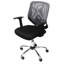 Grey Mid-Back Mesh Office Chair